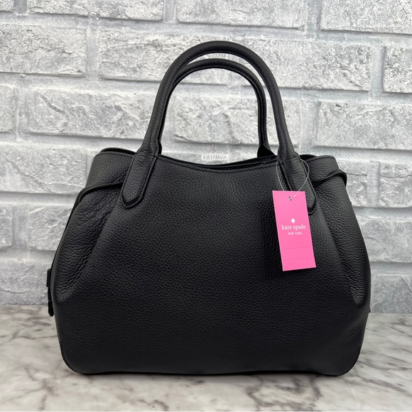 Kate Spade Dumpling Large Satchel In Black - Picture 5 of 14